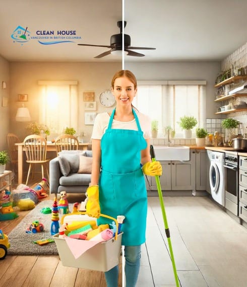 Comparison General cleaning vs deep cleaning