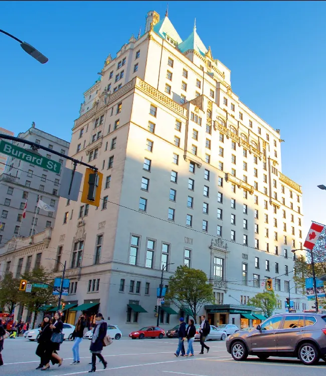 Professional maid service in a Vancouver apartment overlooking Coal Harbour.