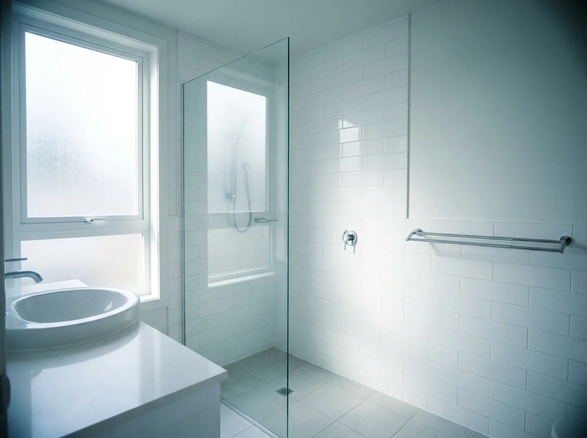 Empty bathroom handed back after a move-out clean in Vancouver